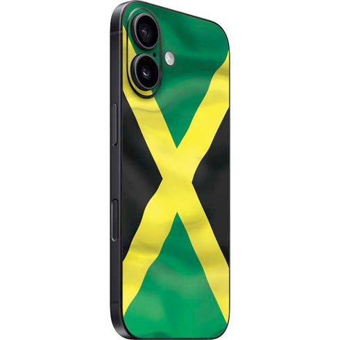 Jamaica Flag iPhone 16 Plus Skin